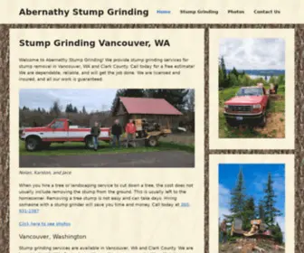 Abernathystumpgrinding.com(Abernathy Stump Grinding) Screenshot