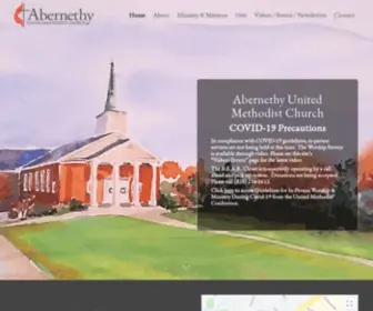 Abernethy.org(Abernethy UMC) Screenshot