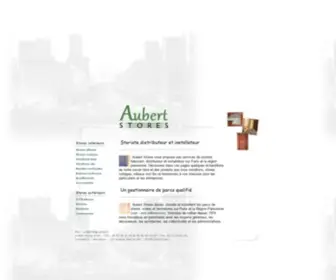 Abertstores.com(Stores Aubert Store) Screenshot