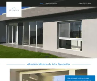 Aberturaspetracca.com(Casa Petracca) Screenshot