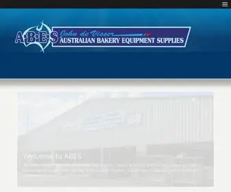Abes.net.au(Australian Bakery Equipment Supplies) Screenshot