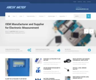 Abestmeter.com(Digital Magnetic Ultrasonic Water Flow Meter Manufacturer) Screenshot