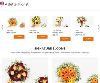 Abetterflorist.my(A Better Florist) Screenshot