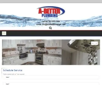 Abetterplumbingllc.com(A-Better Plumbing) Screenshot