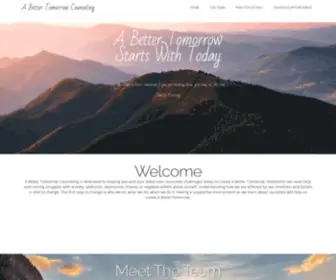 Abettertomorrowcounseling.com(A Better Tomorrow Starts With Today) Screenshot