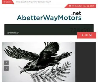 Abetterwaymotors.net(Fashion Tech and Innovation) Screenshot