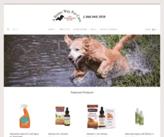Abetterwaypetcare.com(A Better Way Pet Care) Screenshot