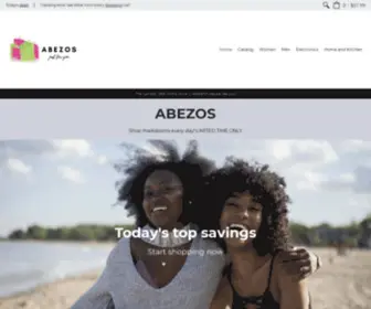 Abezos.com(Online Shopping for Apparel) Screenshot