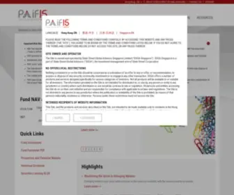 ABF-Paif.com(ABF Pan Asia Bond Index Fund) Screenshot