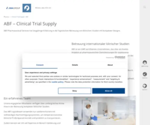 ABF-Pharma.com(ABF Pharma) Screenshot