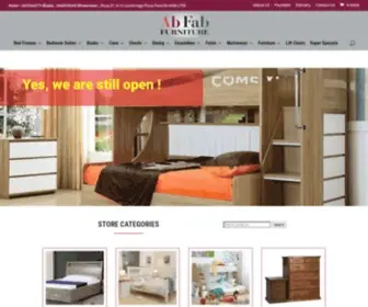 Abfabfurniture.com.au(Abfab Furniture Penrith) Screenshot