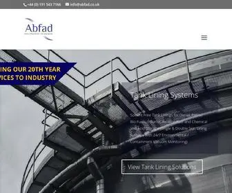 Abfad.co.uk(Rope access specialists) Screenshot