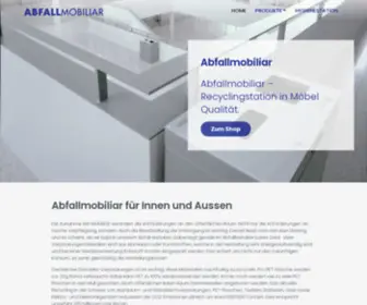 Abfallmobiliar.ch(Recyclingstation) Screenshot