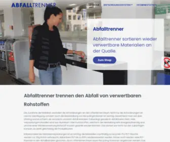 Abfalltrenner.ch(Abfalltrenner für den Innen) Screenshot