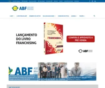 ABF.com.br(Associação Brasileira de Franchising) Screenshot