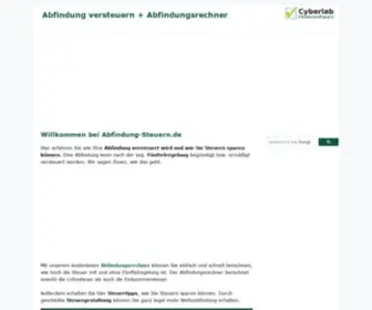 Abfindung-Steuern.de(Abfindung & Steuer) Screenshot