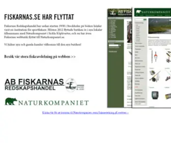 Abfiskarnas.se(Fiskarnas Redskapshandel) Screenshot