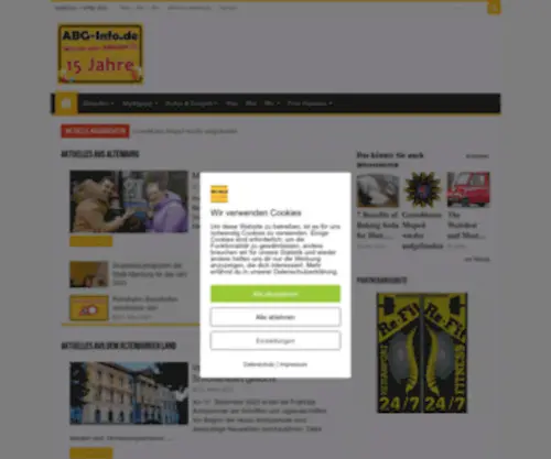 ABG-Info.de(Nachrichten) Screenshot