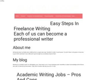 ABG-Jobs.com(Advantages And Disadvantages Of Academic Writing Jobs) Screenshot