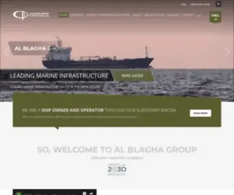 ABG.com.sa(Al Blagha Group) Screenshot