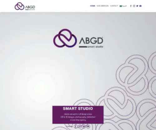 ABGD-Studio.com(ABGD Studio For Graphics and Designs) Screenshot