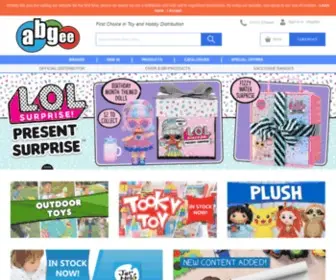 Abgee.co.uk(Toy Distributor) Screenshot