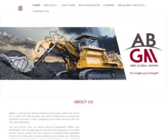 AbGlobalmining.co.za(Mining Consultants) Screenshot