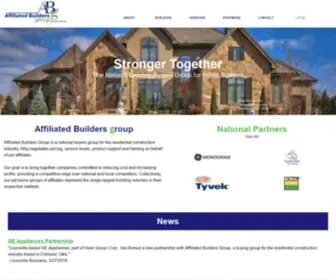 Abgus.com(Affiliated Builders Group) Screenshot