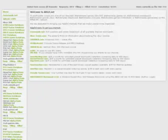 ABGX.net(Handheld and Console Scene Release and NFO Database) Screenshot