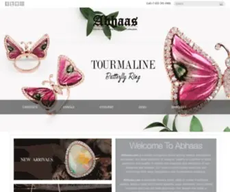 Abhaas.com(Ethnic And Couture Jewelry Collection) Screenshot