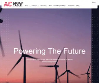 Abharcable.com(کابل ابهر) Screenshot