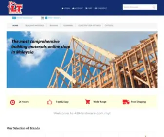 Abhardware.com.my(Lau Tat (Alor Gajah) Sdn Bhd) Screenshot