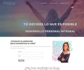 Abhayadesarrollopersonal.com(Símbolos) Screenshot