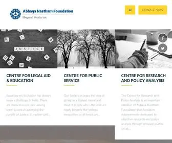 Abhayahasthamfoundation.in(Abhayahasthamfoundation) Screenshot