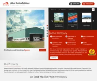 Abhayroofing.in(Abhay Roofing Solutions) Screenshot