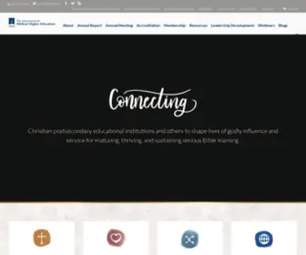 Abhe.org(The Association for Biblical Higher Education) Screenshot
