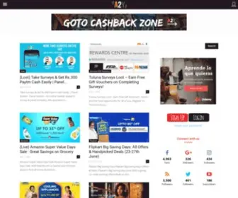 Abhi2You.com(Cashbacks, Loot Script & Offers) Screenshot