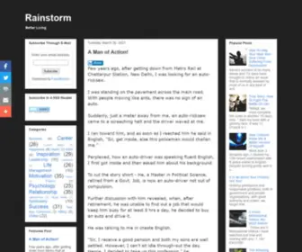 Abhijitkar.net(Rainstorm) Screenshot