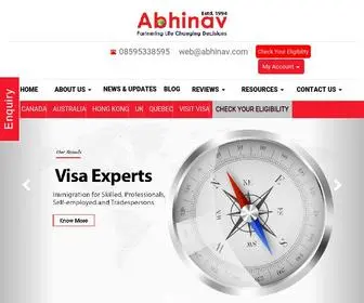 Abhinav.com(Abhinav Outsourcings) Screenshot