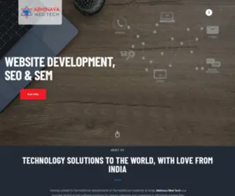 Abhinavamedtech.in(Abhinava Med Tech now) Screenshot