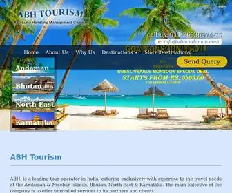 Abhtourism.com(ABH Tourism) Screenshot