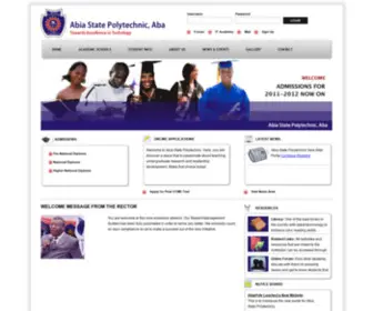 Abiapoly-Edu.net(Abia State Polytechnic) Screenshot