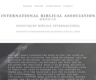 International Biblical Association
