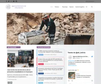 Abi.bo(Agencia Boliviana de Información) Screenshot