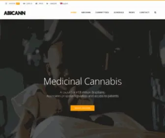 Abicann.org(Início) Screenshot