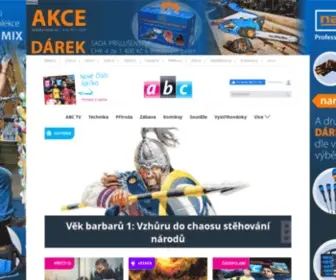 Abicko.cz(Je každodenní průvodce světem zábavy) Screenshot