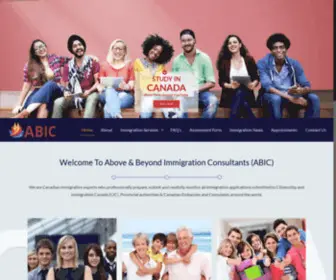 Abicrcic.ca(Canadian Immigration Services) Screenshot