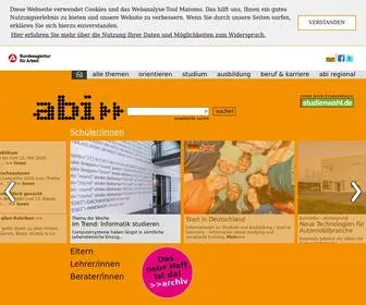 Abi.de(Entdecke deine Zukunft mit abi) Screenshot