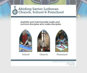 Abidingsavior.com(Abiding Savior) Screenshot