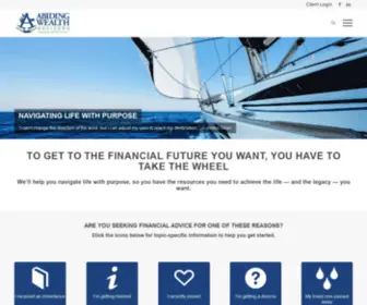 Abidingwealthadvisors.com(Charlotte Wealth Management) Screenshot